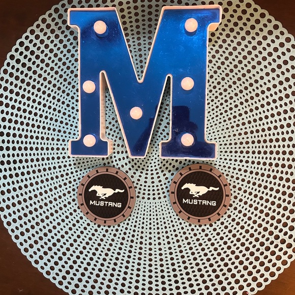Ford Mustang Other - Set of two Ford Mustang Silicone Coasters for home or auto cup holders